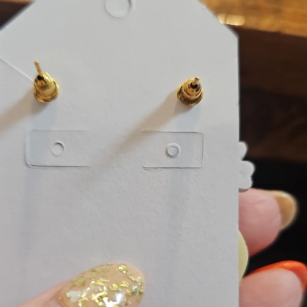 Skull and Flower Earrings